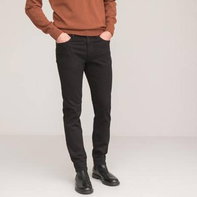 Slim Fit Jeans - Black - W30