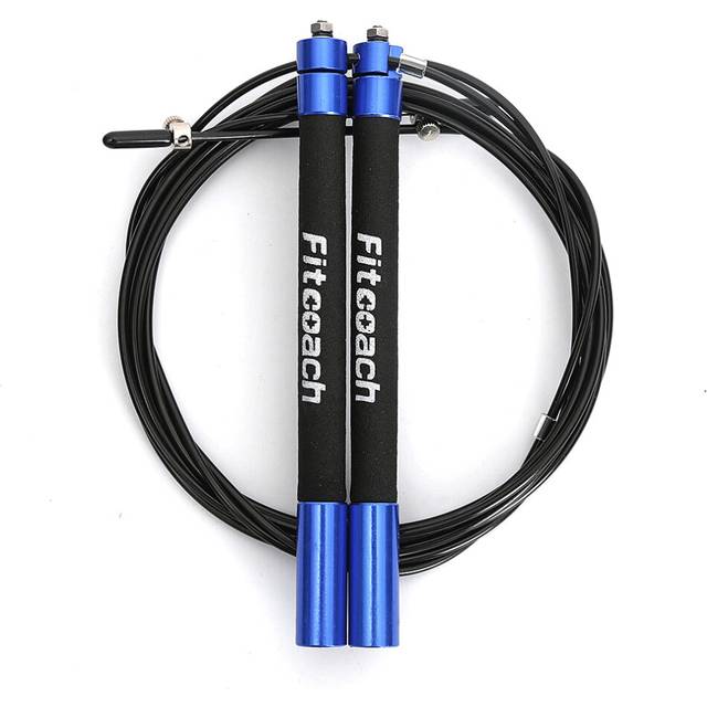 Speed Jump Rope Ball Bearing Metal Handle Sport Skipping,Stainless Steel Cable Crossfit Fitness Equipment