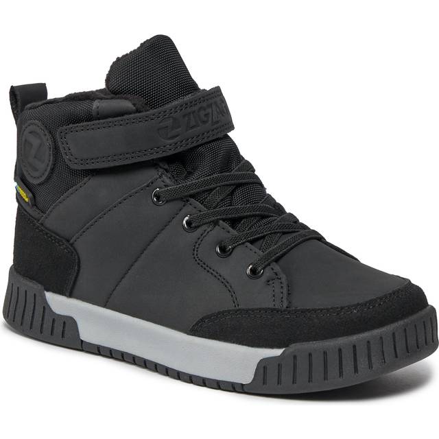 ZigZag - Aintam Kids Boot WP - Svarta vattentäta kängor storlek 33 - Black (33)