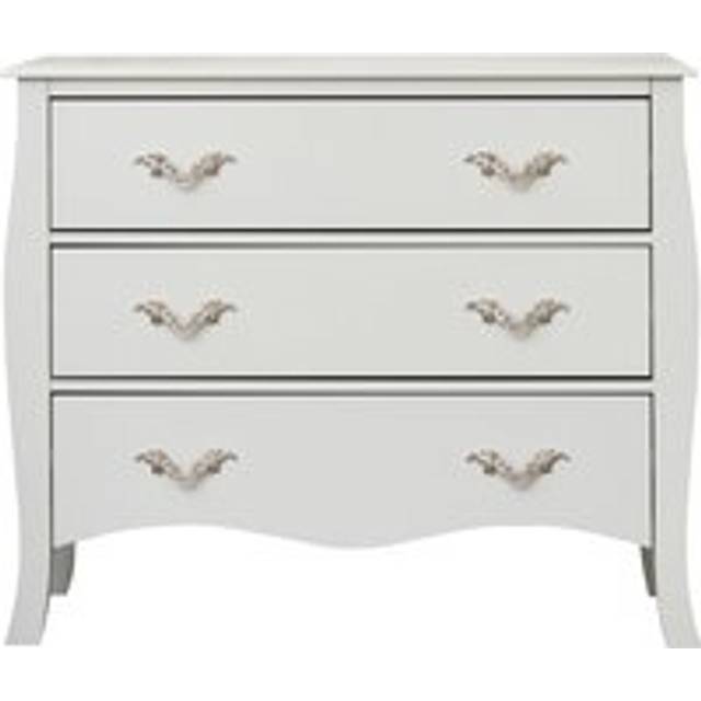 Large 3 Drawer Chest of Drawers - Elizabeth Ivory Range Material: Furniture/Furniture Ranges/Elizabeth Range/Elizabeth Ivory Range