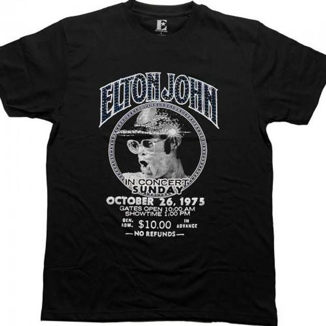 In Concert Embellished T-Shirt - Black - L