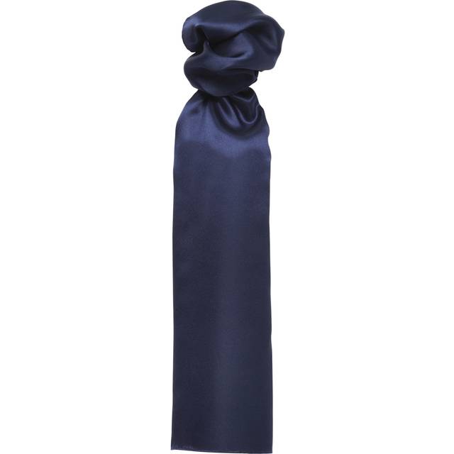 Premier Scarf - Ladies/Womens Plain Business (Navy) - One Size