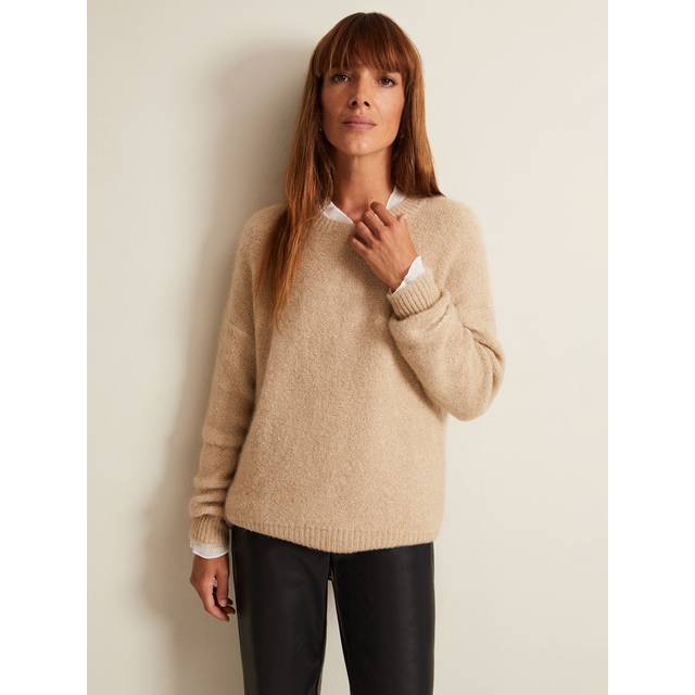 Phase Eight Women's Oakley Sequin Mohair Jumper - Neutral - XS