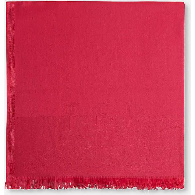 Ted Baker ESTELI Logo Bright Pink Long Scarf