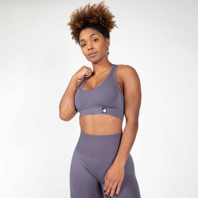 seamless Sports bra Gorilla Wear Yava - Gris