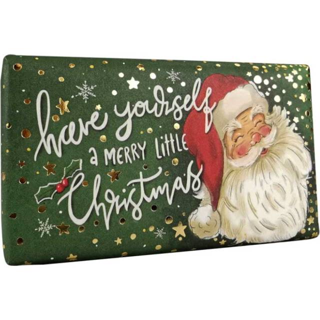 The English Soap Company Cinnamon & Orange Scented Luxury Santa Soap