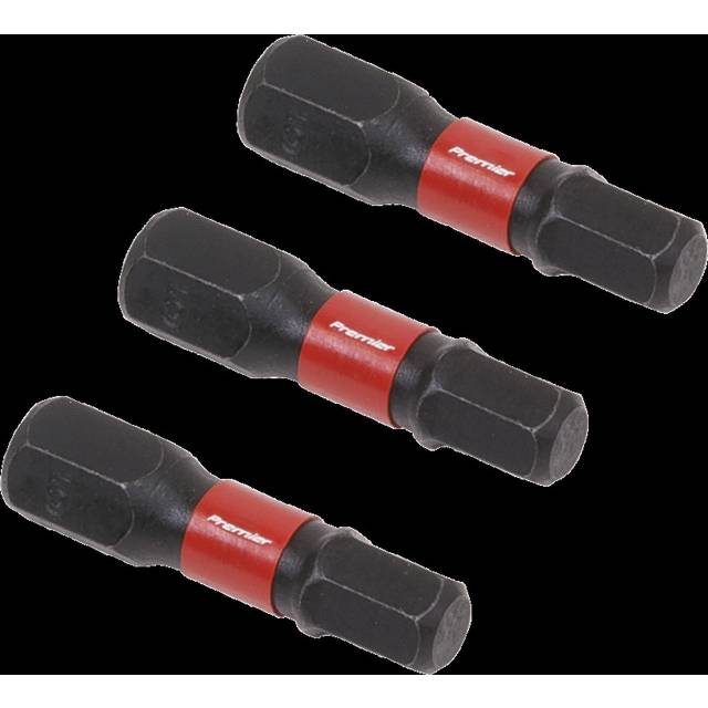 Sealey AK8213 Hex 5mm Impact Power Tool Bits 25mm - 3pc