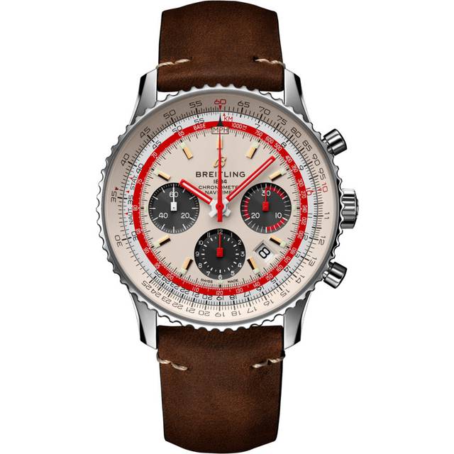 Breitling Watch Navitimer 1 B01 Chronograph 43 Airline Edition TWA - Cream