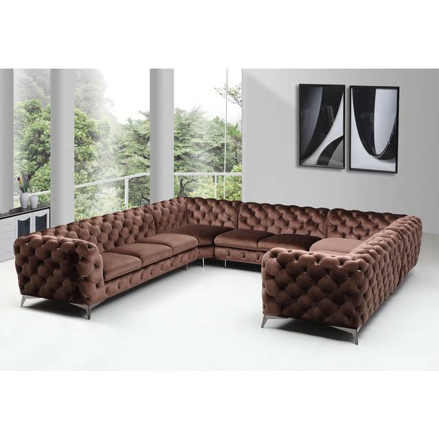 Designer chesterfield corner sofa couch upholstery u shape sofas seat corner