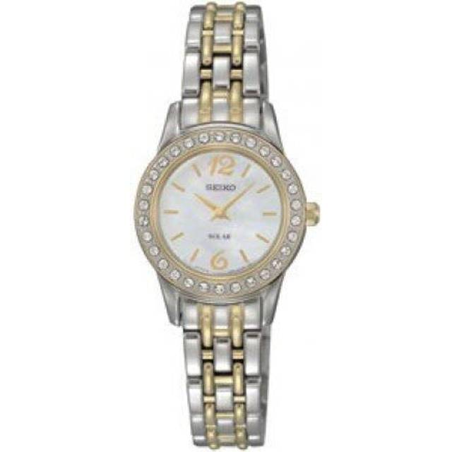 Seiko Ladies Two Tone - White