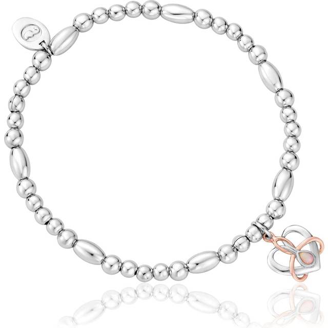 Forever Yours Sterling Silver Dwynwen Affinity Bracelet with Opal