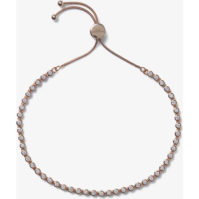The White Company Womens Silver Kiss Platinum-plated Brass and Zirconia Necklace 1 Size - SILVER