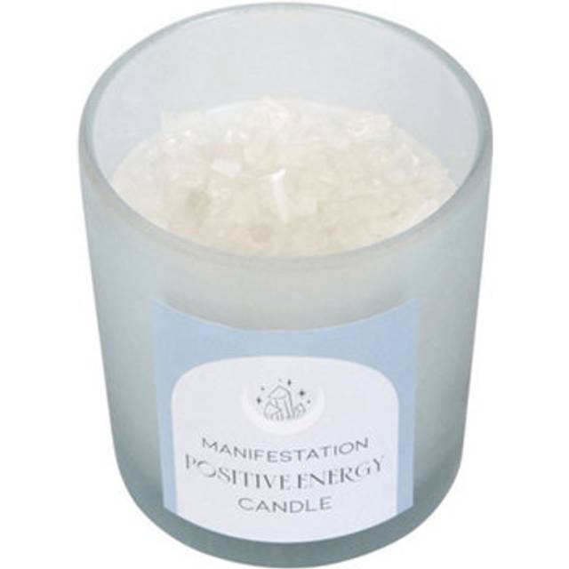 Something Different Positive Energy White Sage Crystal Chips Scented Candle