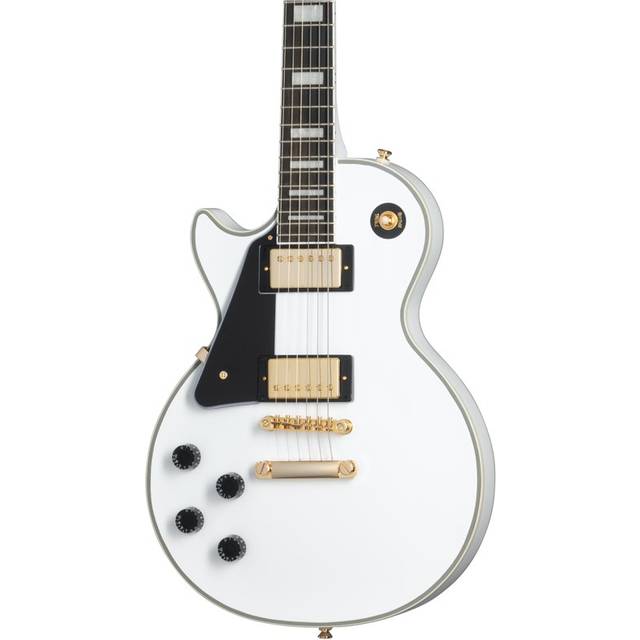 (B-Stock) Epiphone Les Paul Custom LH Alpine White Left-Handed Electric Guitar