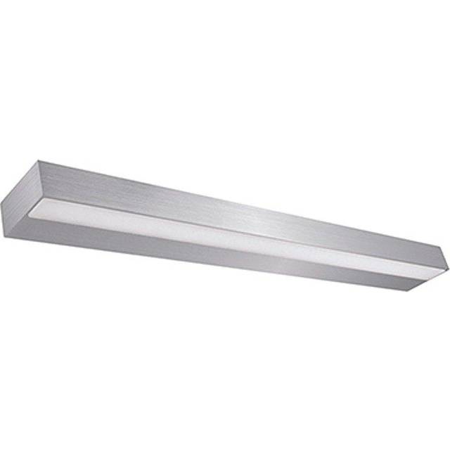 'Amber' LED Chrome IP44 Bathroom Over Mirror wall Light 9W - Metallic Silver - One Size