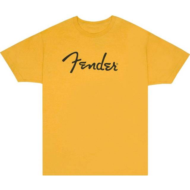 Fender Spaghetti Logo T-Shirt  Butterscotch Blonde  S