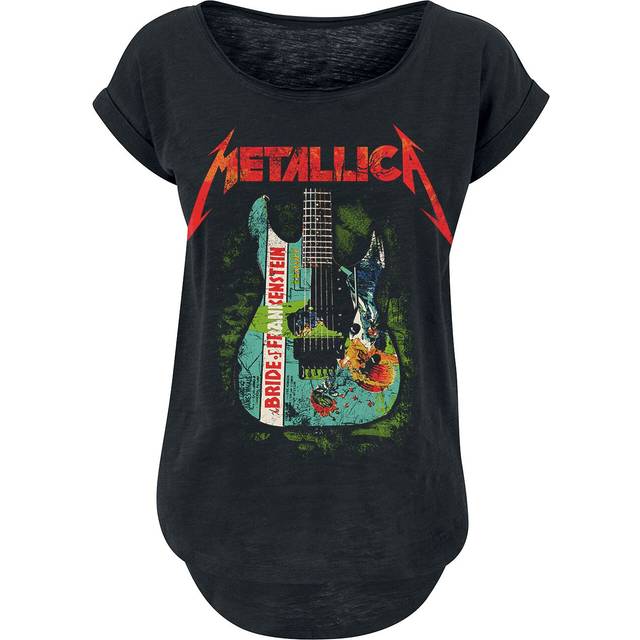 Metallica T-Shirt - Bride Of Frankenstein Guitar - XL - for Women - black