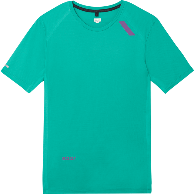 Soar Running Tech T (herr) - Peacock Blue: X-Large