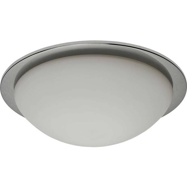 Forum Spa Opie 12w LED Glass Dome Flush Chrome