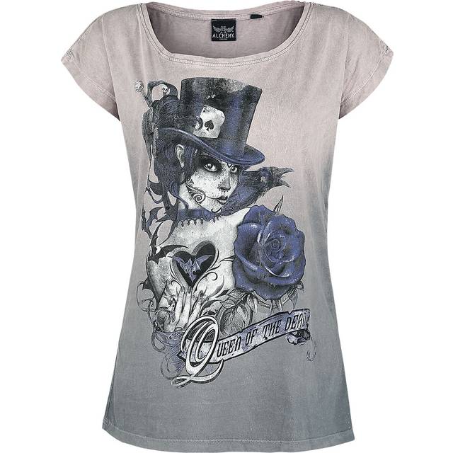 Alchemy England Queen Of The Dead T-Shirt light pink - 4XL