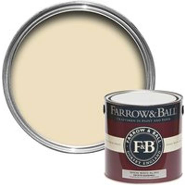 Farrow and Ball Estate Eggshell, House White No. 2012 2.5L, Estate Eggshell Paint, Door Paint, Furniture Paint, Joinery and Fixt