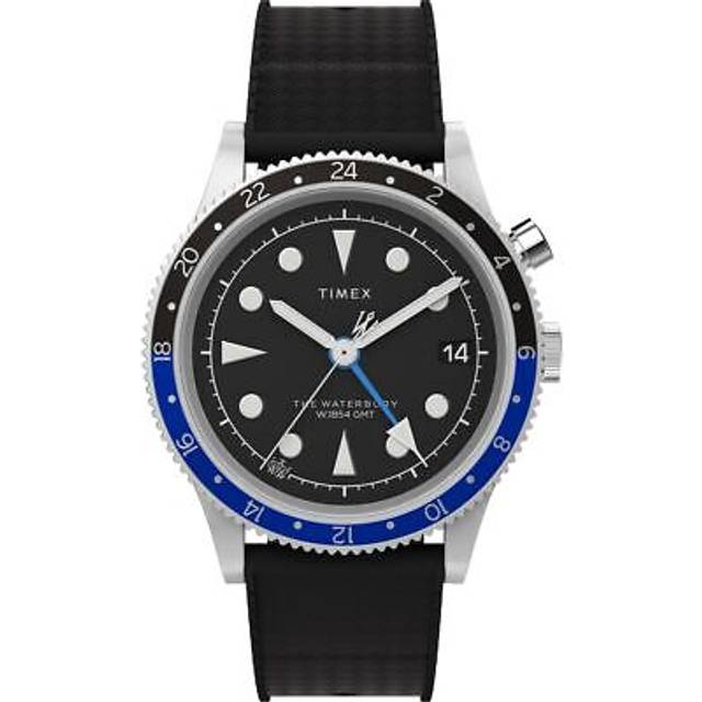 Timex Waterbury Traditional GMT 39mm Synthetic Strap Watch TW2W22600