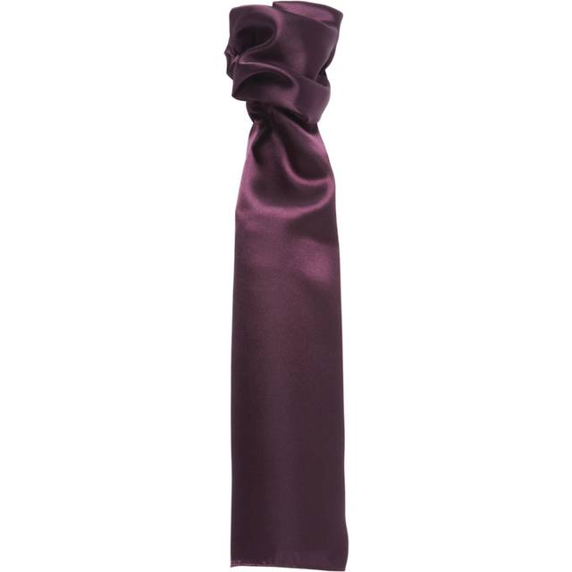 (One Size, Purple) Premier Scarf - Ladies/Womens Plain Business Scarf