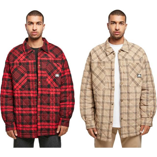 SOUTHPOLE Jacka för män med flanell, varmsand, M