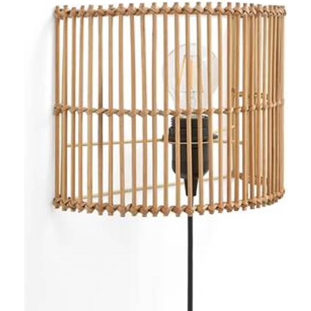 Haya Bamboo Wall Light - Natural - ONE SIZE