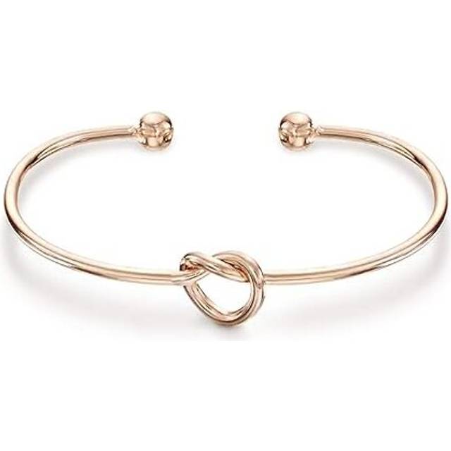 14K Gold Plated Forever Love Knot Infinity Bracelets for Women | Gold Bracelet for Women