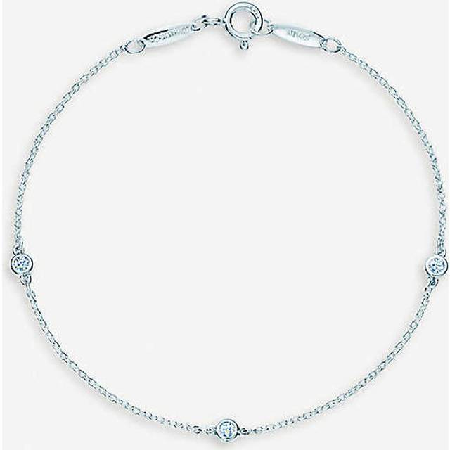 Tiffany & Co Womens Silver Elsa Peretti&#174; Diamonds By the Yard&#174; Bracelet in Sterling - SILVER