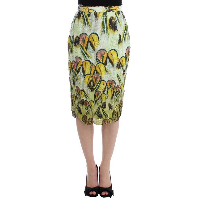 Lanre Da Silva Ajayi Multicolor Organza Pencil Skirt - M (S)