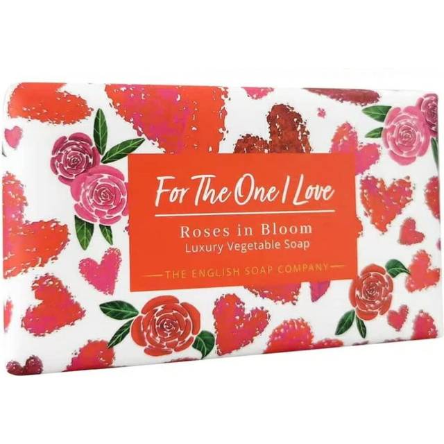 The English Soap Company Roses In Bloom Scented Vegan Soap Bar 190g