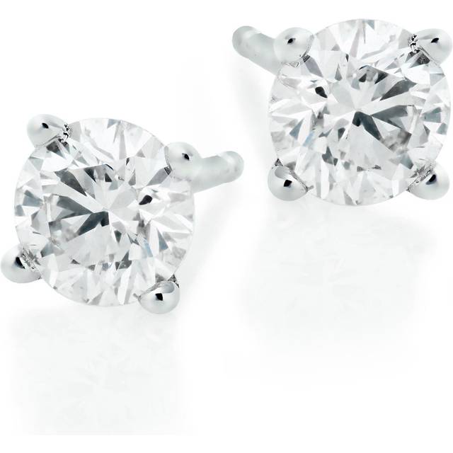 Platinum Diamond Stud Earrings