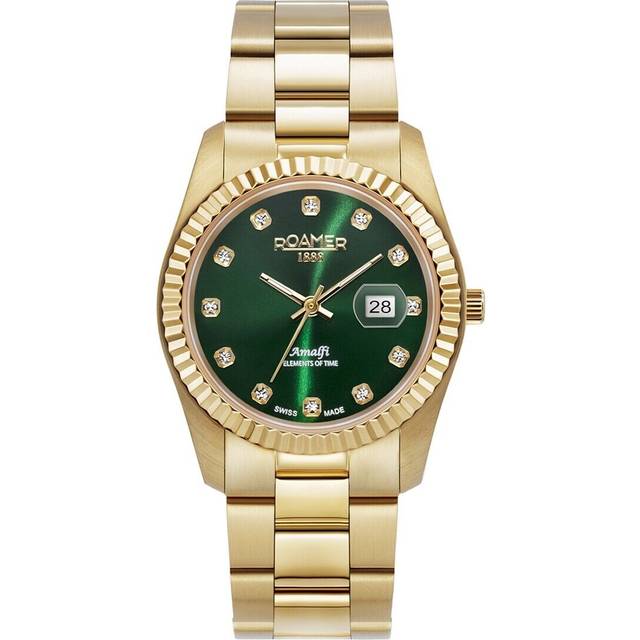 Roamer 852844 48 79 20 Damenuhr Amalfi 34mm 10ATM