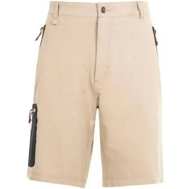 (S, Oatmilk) Trespass Mens Runnel Cargo Shorts