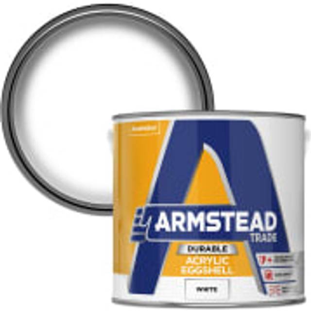 Armstead Trade - Durable Acrylic Eggshell White 2.5L