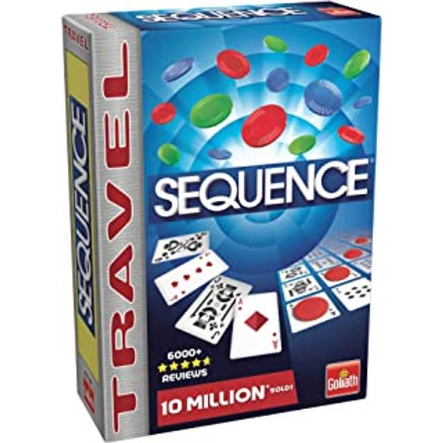 Sequence Travel – Ett brädspel för barn och vuxna från 7 år – strategiskt kortspel med spännande vändningar – pedagogiskt brädspel för 2–12 spelare