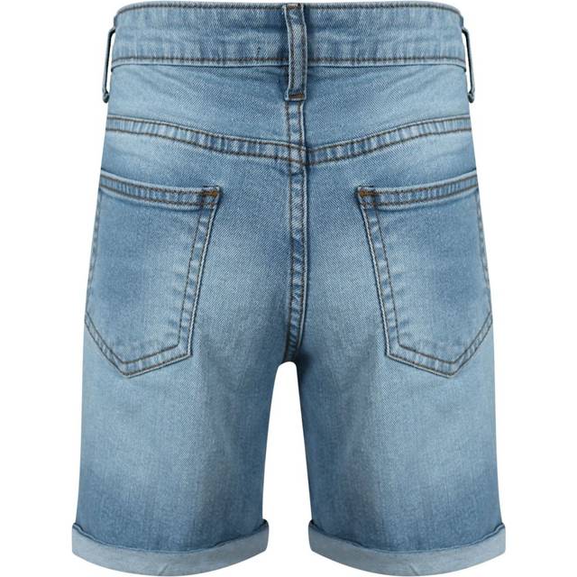(5-6 Years, Light Blue) Kids Boys Shorts Denim Ripped Chino Bermuda Jeans Short Knee Length Age 5-13 Yr