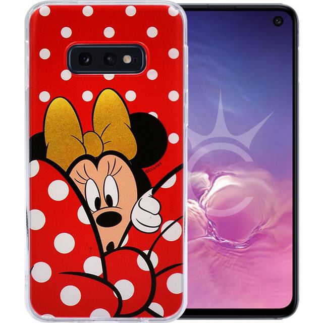 Minnie Mouse #19 Disney-omslag till Samsung Galaxy S10e - Röd