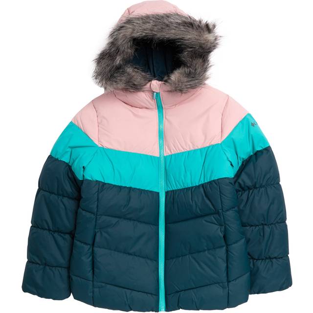 Columbia Vadderad jacka - Arctic Blast II - Rosa/Turkos/Blå - Columbia - 14-16 år (164-176) - Dunjacka