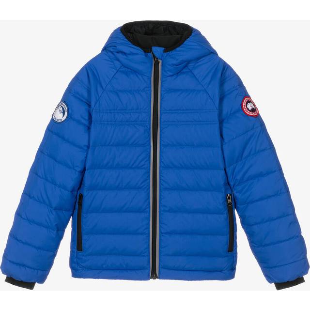 Canada Goose Boys Blue Down Padded Sherwood Puffer Jacket - 7-8 year