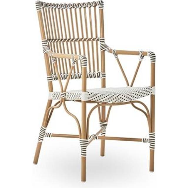 Sika-Design Monique Exterior Cafe Chair with Armrest Almond