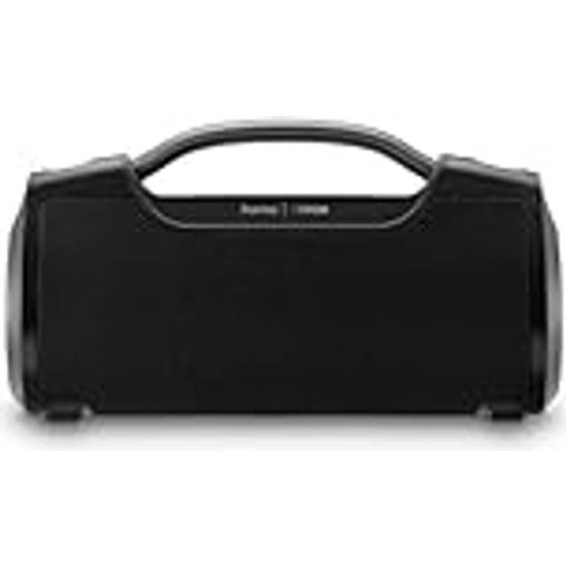 Hama Bluetooth-högtalare utomhus 60 W (vattentät IPX6, 12 timmars batteritid, pro ljud, powerpack, Bluetooth USB, musikbox Bluetooth, festbox Bluetooth, Bluetooth-högtalare) svart, normal
