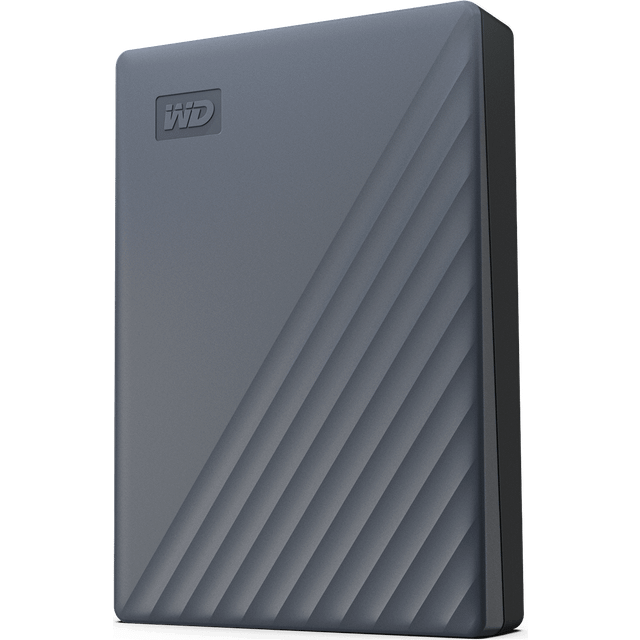 WD 5TB My Passport Portable Hard Drive, Works with USB-C - WDBRMD0050BGY-WESN