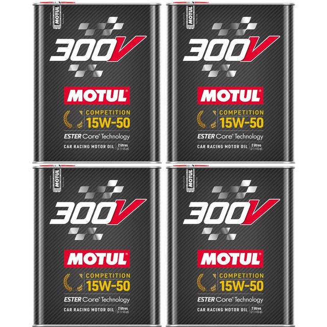Motul 300V Competition Synthetic Motorsport Engine Oil - 2 Litre, 15W50