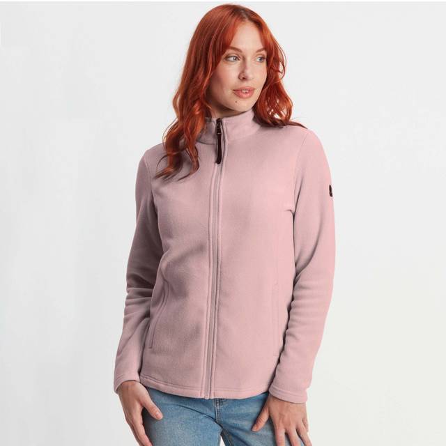 Revive Womens Fleece Jacket - Faded Pink - 22