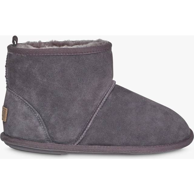 Just Sheepskin Chester Sheepskin Slippers - Granite