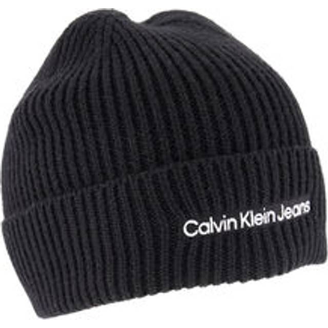Calvin Klein Jeans  Beanie INSTITUTIONAL BEANIE  - One size - Black - One size