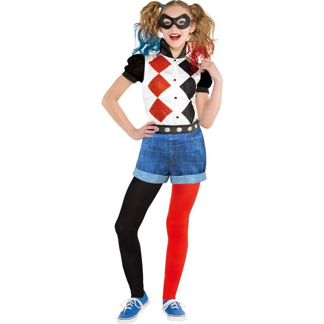 Child Harley Quinn Classic Girls Costume - 6-8 Years